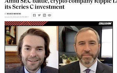 Amid SEC battle, crypto company Ripple Labs buys back its Series C investment